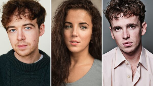 Alex Lawther, Jamie-Lee O'Donnell & Laurie Kynaston
