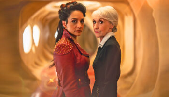 Doctor Who - The Rani (Archie Panjabi) & Mrs Flood, also the Rani (Anita Dobson)