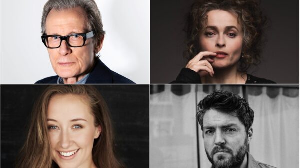 California Avenue cast - Bill Nighy, Helena Bonham Carter, Erin Doherty and Tom Burke.