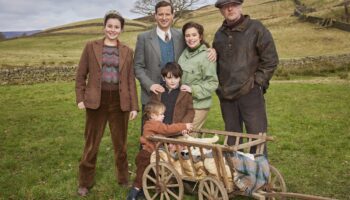 First Look All Creatures S6 Herriot and Alderson Family Photo