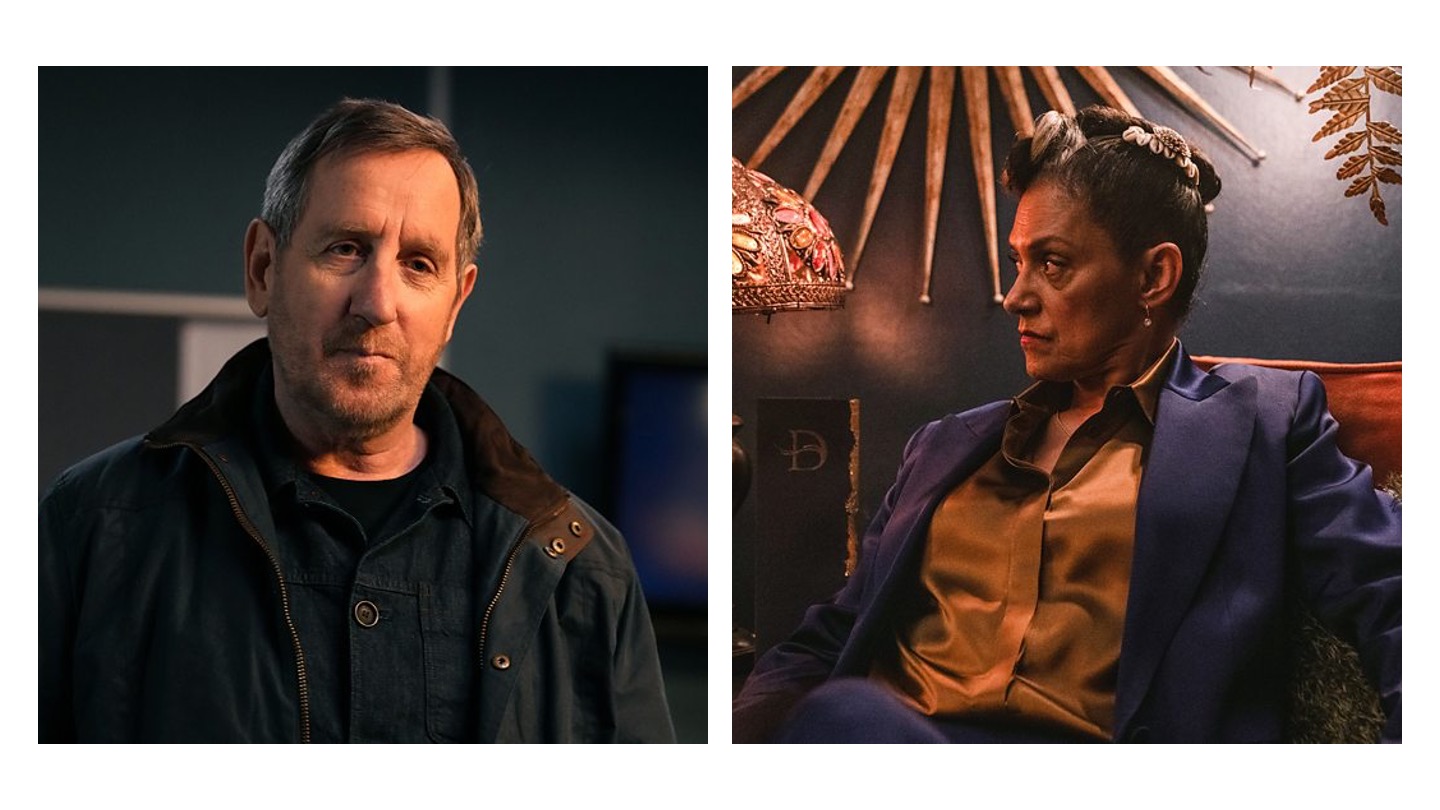 Cathy Tyson and Michael Smiley