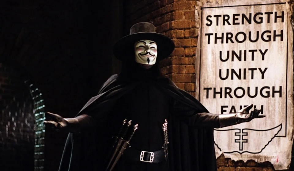 V for Vendetta film image