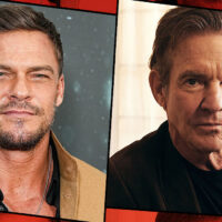 Alan Ritchson and Dennis Quaid, stars of War Machine