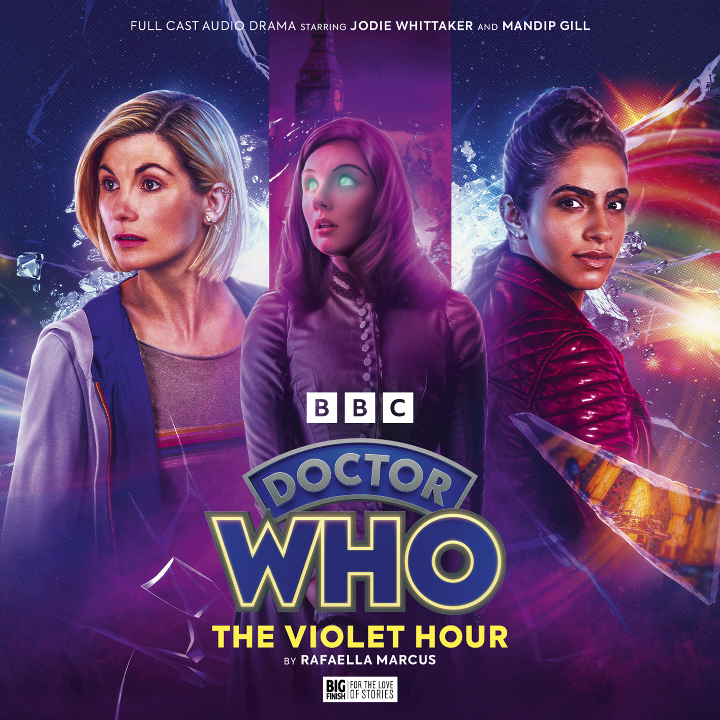The Thirteenth Doctor Adventures: The Violet Hour cover art