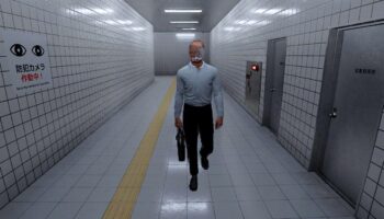 A screenshot from the Exit 8 video game, which will be adapted into a film.