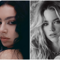 Charli xcx and one of the cast members for an upcoming horror project