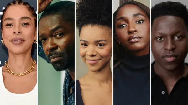 Sophie Okonedo, David Oyelowo, India Amartifio, Ayo Edibiri and Toheeb Jimoh for the film Clarissa
