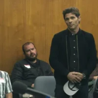 James Marsden and the cast of Jury Duty