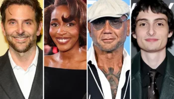 Ayo Edebiri, Bradley Cooper, Dave Bautista, Finn Wolfhard, all who will star in Ally.