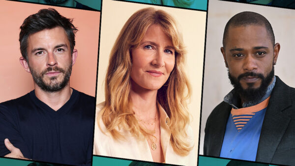 Jonathan Bailey, Laura Dern and LaKeith Stanfield headshots, all will star in the Netflix untitled film