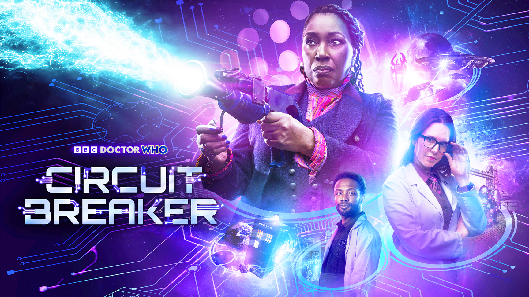 Doctor Who Circuit Breaker launches with UNIT contacting the Fugitive Doctor