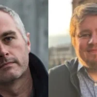 Adrian J. Walker and Chris Reading, people behind the adaptation of The End of The World Running Club