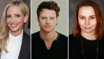 Sarah Michelle Gellar, Rudy Pankow and Mali Elfman who will star in Thud