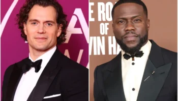 Henry Cavill and Kevin Hart, who will star in the Netflix Spy Comedy