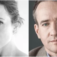 Claire Foy and Matthew Macfadyen, who will star in You Are Here