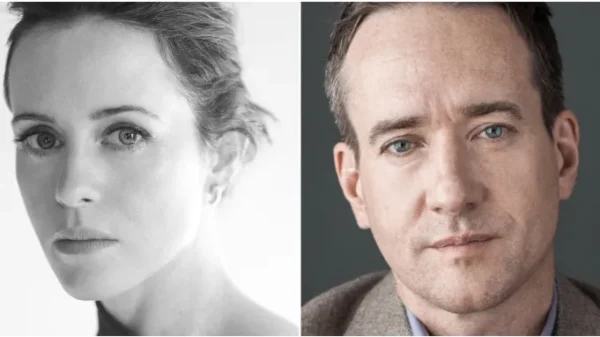 Claire Foy and Matthew Macfadyen, who will star in You Are Here