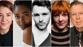 Gemma Whelan, Arsema Thomas, Harry Lawtey, Sophie Willan and Timothy Spall, who will star in The Lords' Day