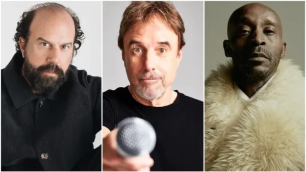 Brett Gelman, Kevin Nealon & Rob Morgan, who will star in Mini War