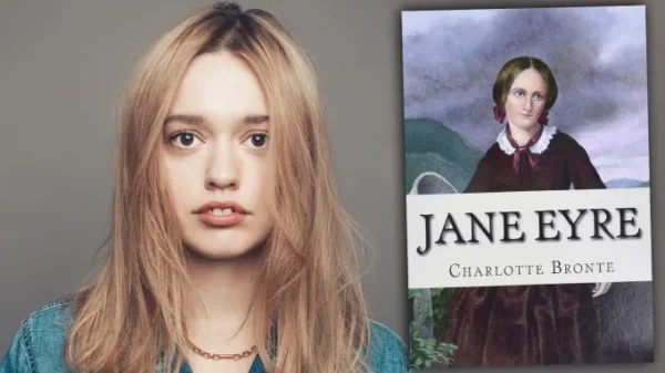 Aimee Lou Wood and Jane Eyre by Charlotte Brontë