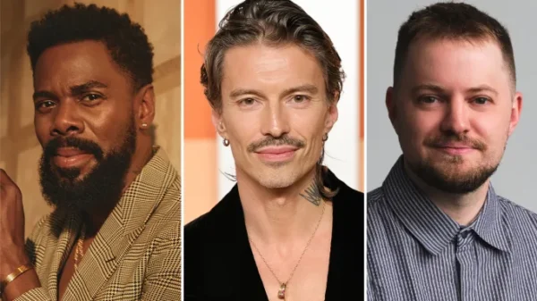 Colman Domingo, Raul Domingo and Cameron B. Dupont, who are behind in The Headlands House