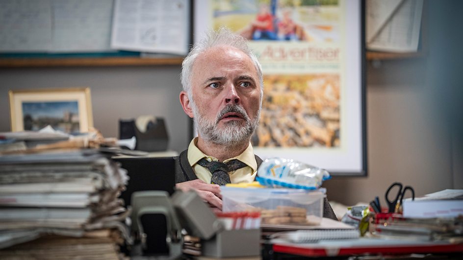 Mark Bonnar is Gareth Fisher