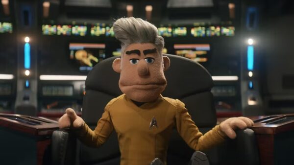 Strange New Worlds Level 5 Transporter Episode Pike as a Muppet