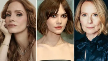 Jessica Chastain, Emilia Jones and Amy Ryan, who will be in The Retrievals
