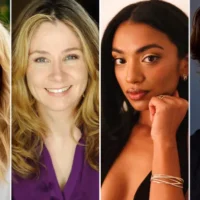 Malin Akerman, Megan Follows, Nadine Bhabha and Matias Lucas, who will be in This Summer Will Be Different