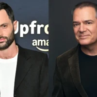 Penn Badgley and David Hemingson, who are involved in Everyone in My Family Has Killed Someone