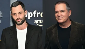 Penn Badgley and David Hemingson, who are involved in Everyone in My Family Has Killed Someone
