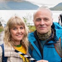 Rambling Ashley Jensen and Mark Bonnar