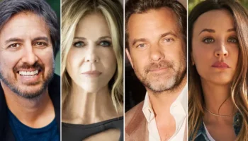 Ray Romano, Rita Wilson, Joshua Jackson and Kaley Cuoco, who will star in How To Survive Without Me