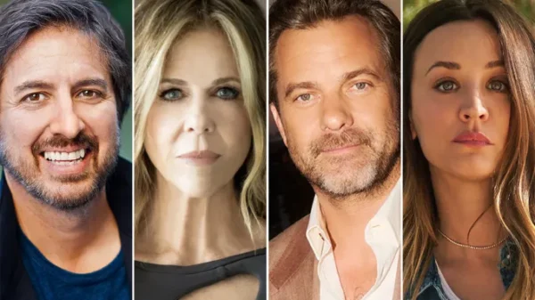 Ray Romano, Rita Wilson, Joshua Jackson and Kaley Cuoco, who will star in How To Survive Without Me