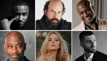Jessie T. Usher, Brett Gelman, Taye Diggs, Torrey Lawrence, Brooke Anne Smith and Blake Linder, who will star in Syndetic