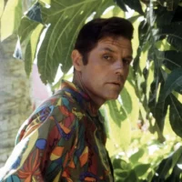 Jack Lord on Hawaii Five-O.