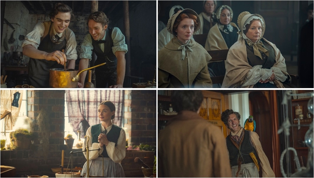 Harry Gilby as George Cadbury, Toby Regbo as Richard Cadbury, Poppy Gilbert as Elizabeth Adlington, Joanna Scanlan as Dorothy Adlington, Jessica Barden as Maria Cadbury and Mathew Baynton as Joseph Rowntree