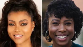 Taraji P. Henson, left, and Alesia Dangerfield, who are both involved in Whiskey Matriarch
