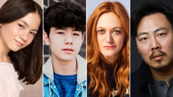 Sabine Grace, Logan Kim, Marin Ireland and Intae Kim, who will be in Pagans