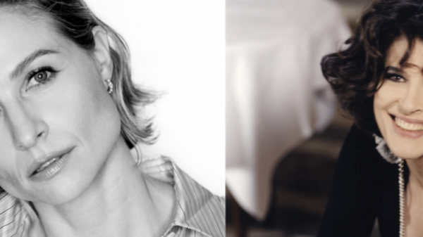Niamh Algar & Fanny Ardant, who will be in Harmonia