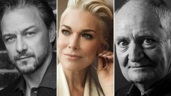 James McAvoy, Hannah Waddingham, Jim Broadbent, who will be in Choir