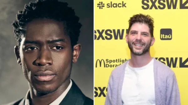 Damson Idris and Jonathan Levine, who will work on Sacrament